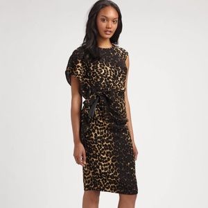 1073 Talulah Leopard Lafayette 148 New York Dress